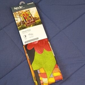 House Flag with Multicolor Design